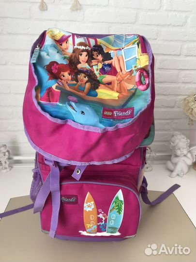 Рюкзак школьный для девочки lego