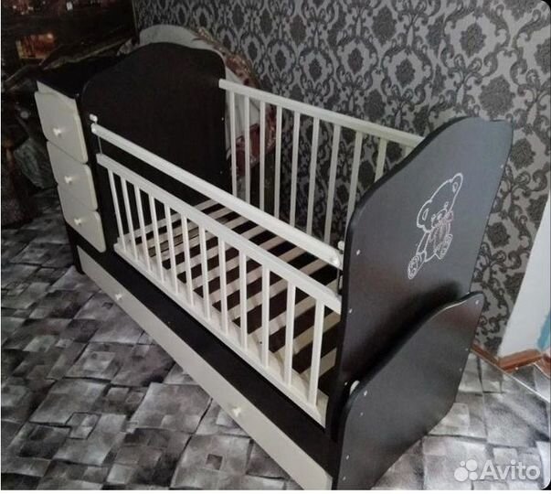 Детская кроватка 3 в 1