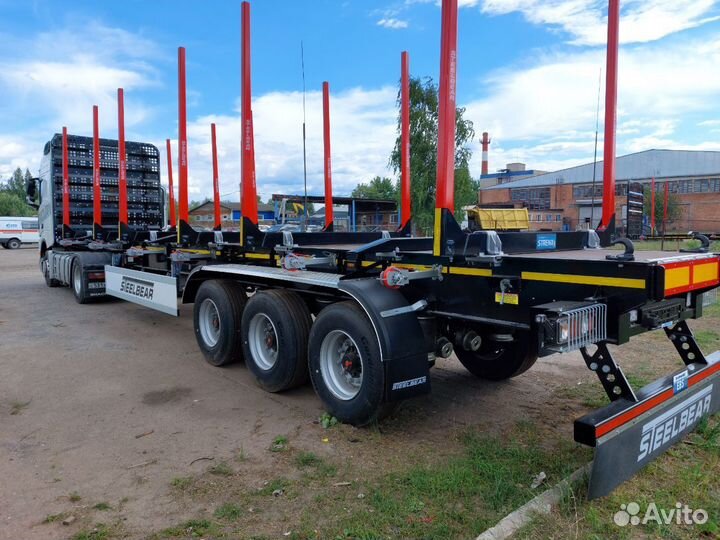 Полуприцеп лесовоз (сортиментовоз) Steelbear PT-24L, 2022