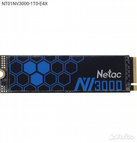 Диск SSD Netac NV3000 M.2 2280 1TB PCIe NVMe 3.0 x