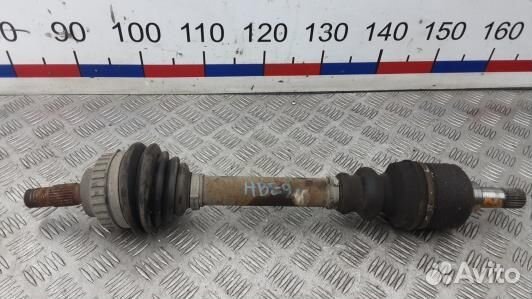 Привод передний левый peugeot partner 1 (HBE09KS01