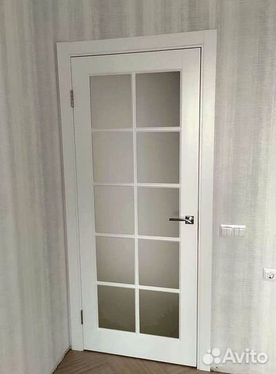 Стеклянные двери