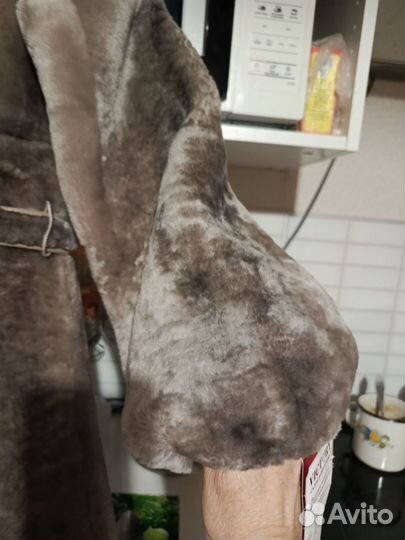 Шуба мутоновая облегченная