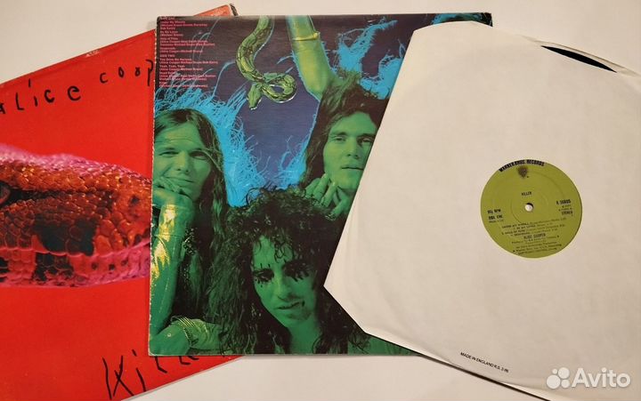 Винтажная виниловая пластинка LP Alice Cooper Kill