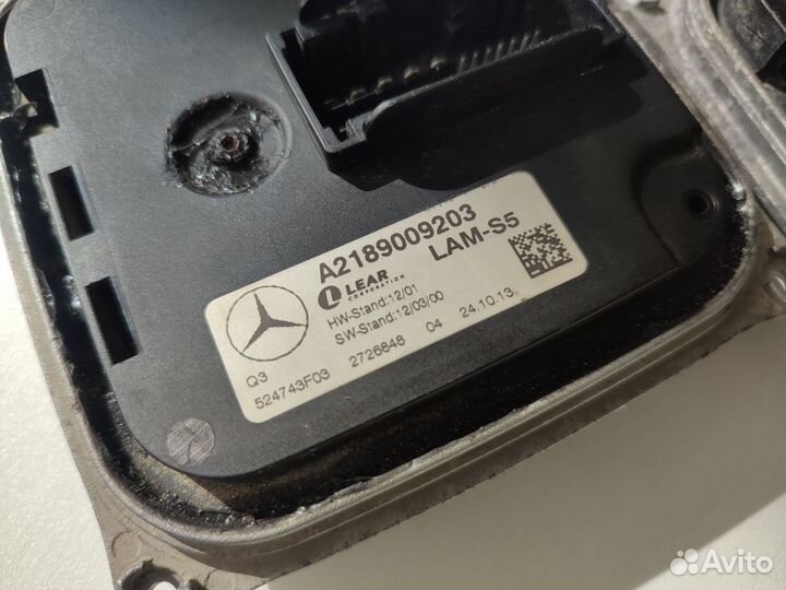 Два блока управления фар Mercedes Lam-s5