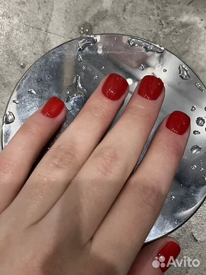 Пудровый маникюр (дипсистема)