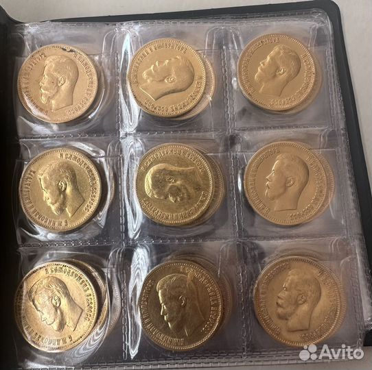 10 и 5 руб. Николая 2 Золото