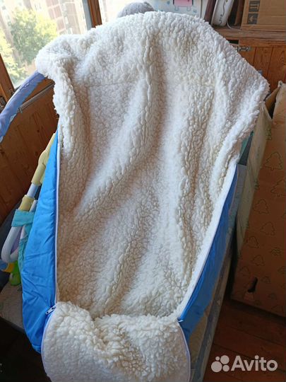 Конверт зимний на овчине