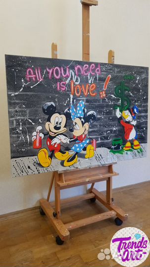 Картина в подарок парню мужчине девушке паре семье