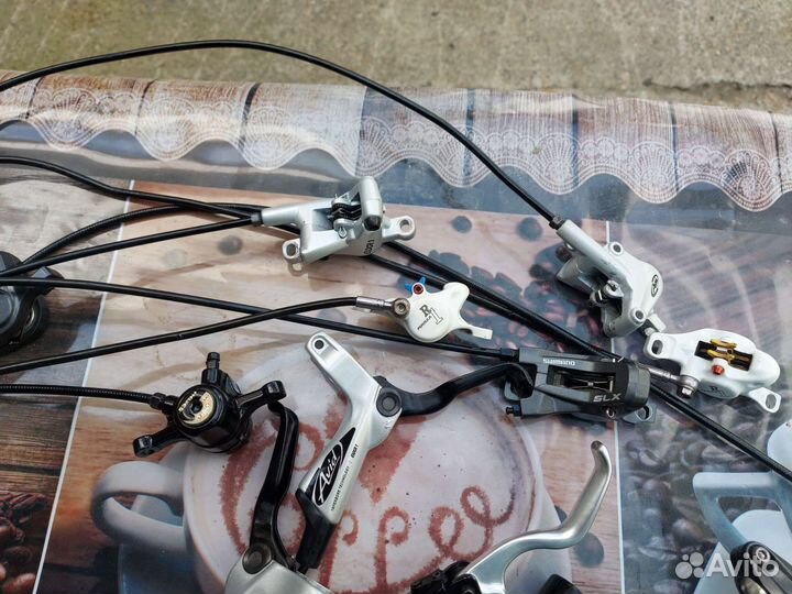 Гидравлические тормоза Avid Elixr1 и Hayes