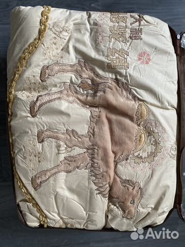 Новое шерстяное одеяло 200*230