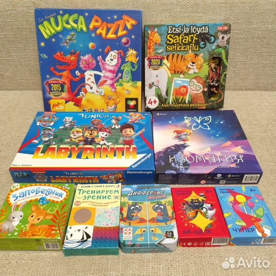 Развивающие игры, пазлы