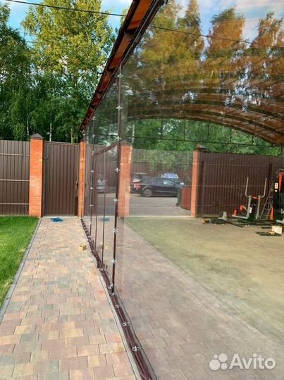 Мягкие окна для террасы