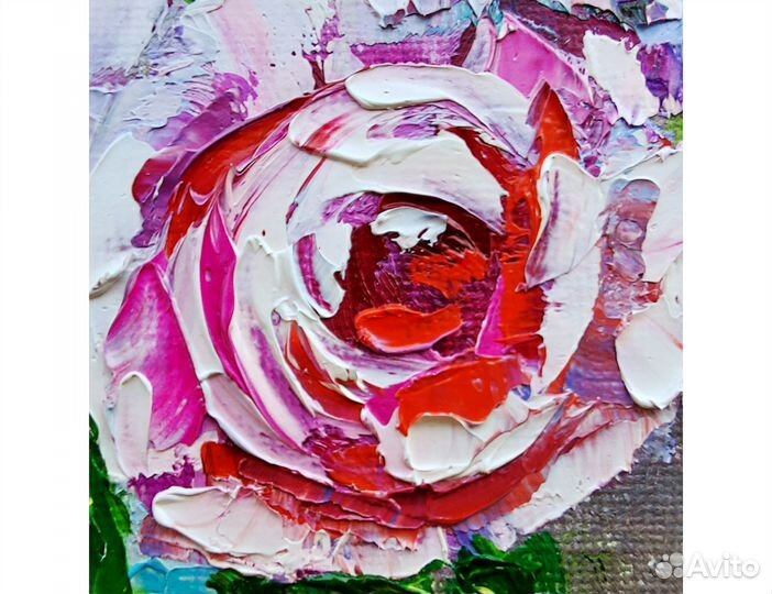 Картина с розами 