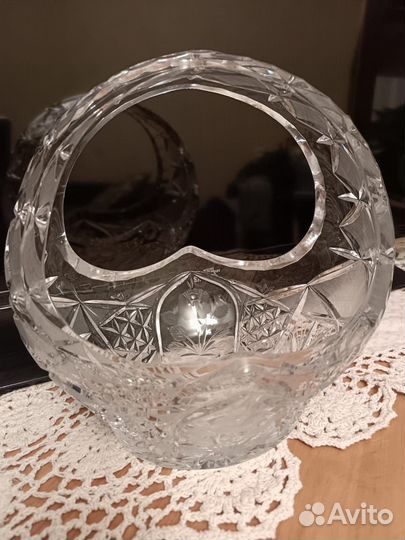 Хрустальная корзинка