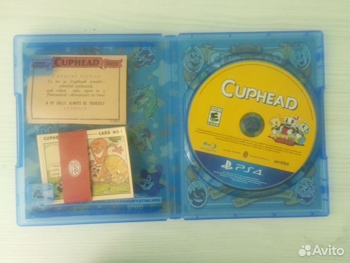 Cuphead ps4 диск