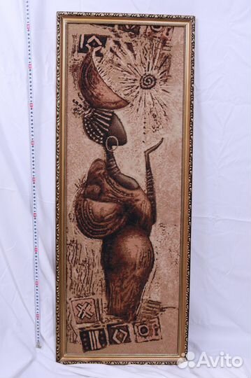 Гобелен 27см на 87 см. Африканские женьщины