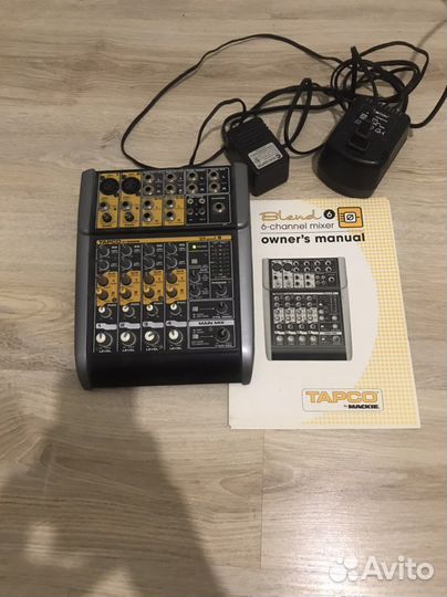 Микшерный пульт mackie tapco blend 6