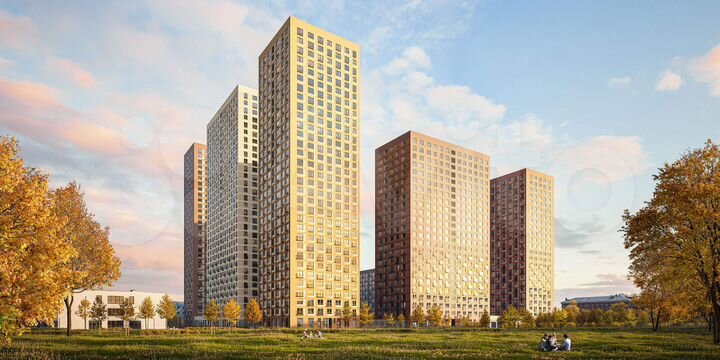 3-к. квартира, 97,6 м², 5/24 эт.