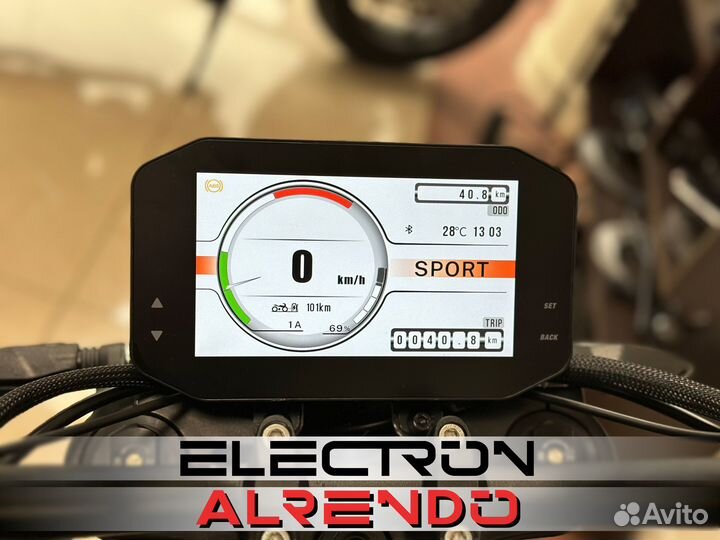 Электромотоцикл Alrendo TS Bravo