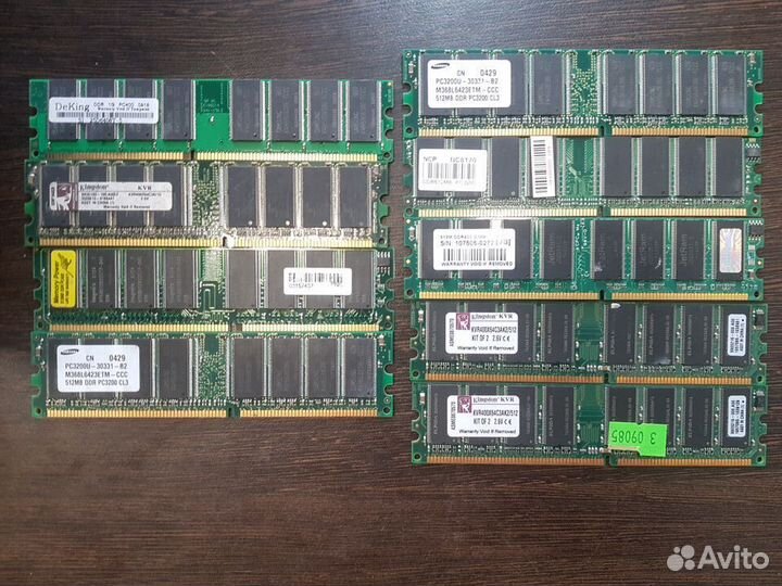 Оперативная память DDR2 DDR3 DDR4 для пк и ноутбук