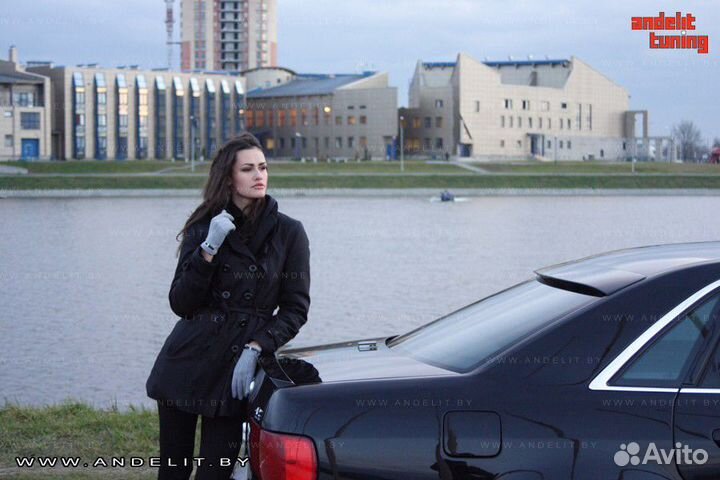 Козырек (спойлер) на стекло Audi A8 D2