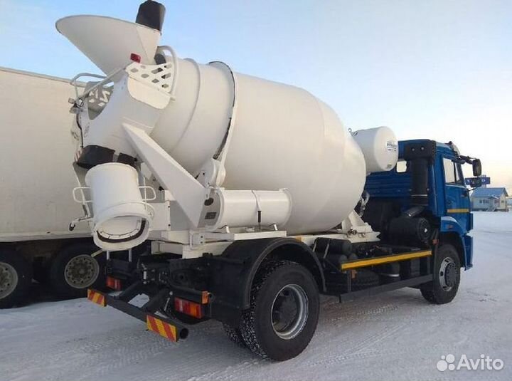 Установка миксера 6, 7 кубов