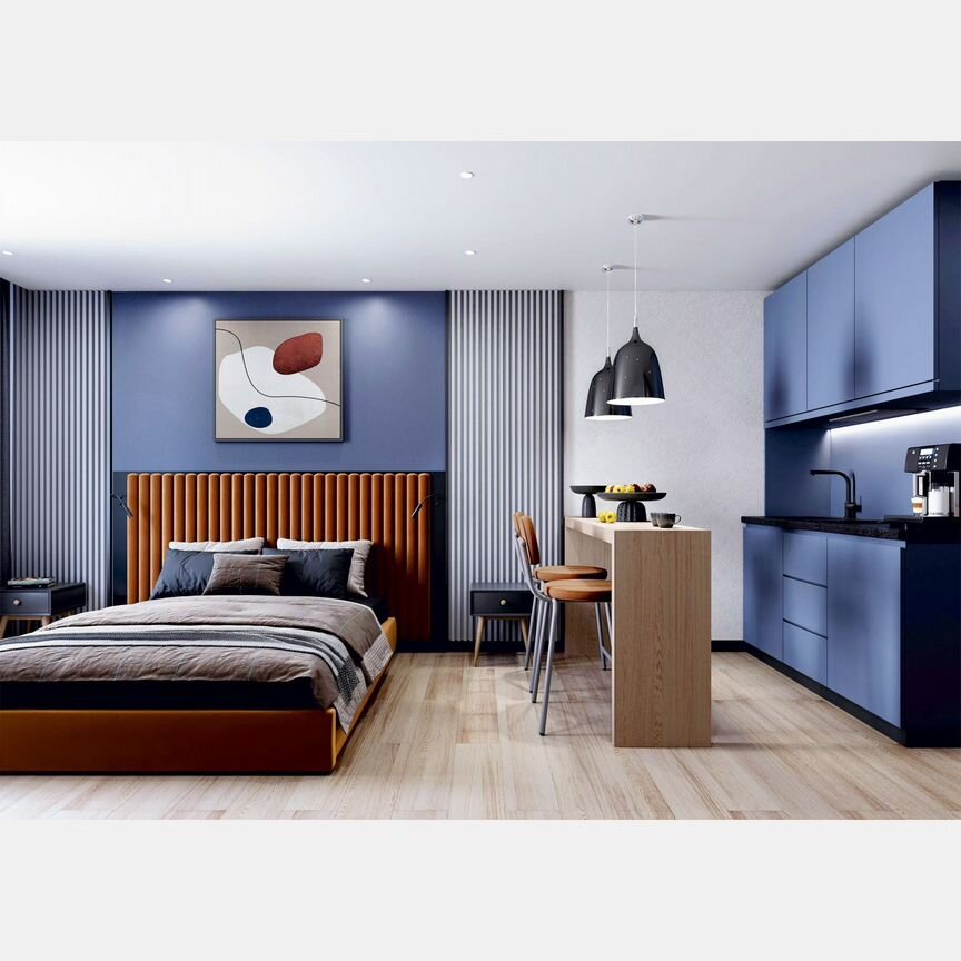 Апартаменты-студия, 50,9 м², 11/14 эт.