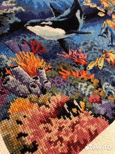 Вышивка крестом готовые работы