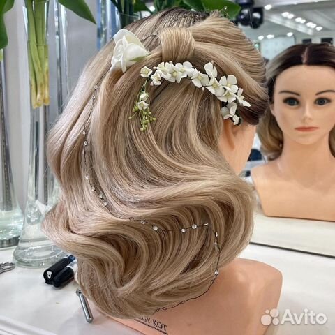 Свадебные прически и макияж