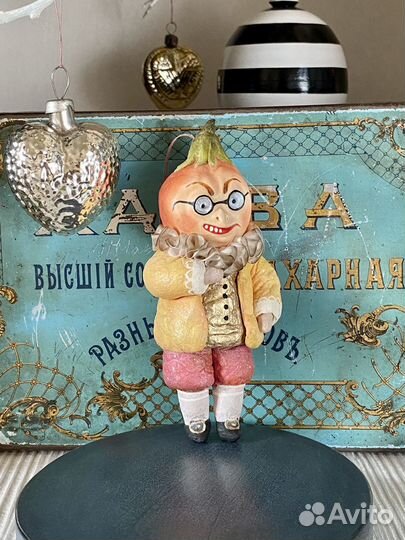 Ватная игрушка Синьор Помидор