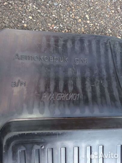 Водительский коврик Гранта/Калина