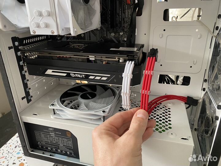Кабель питания для видеокарты 6pin