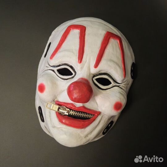 Маска Клоуна Clown Slipknot Mask 25th Anniversary