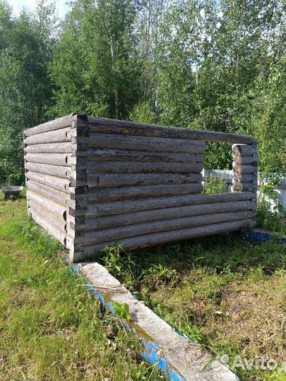 Сруб бани 3*4