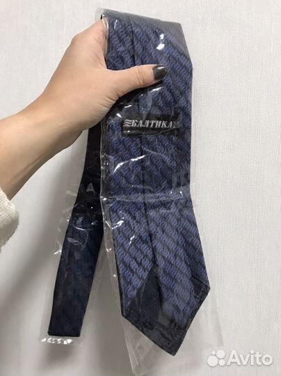 Галстук темно-синий Балтика