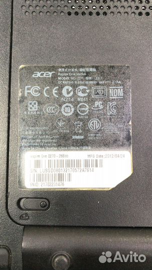 Нетбук Acer Aspire ONE ZE7