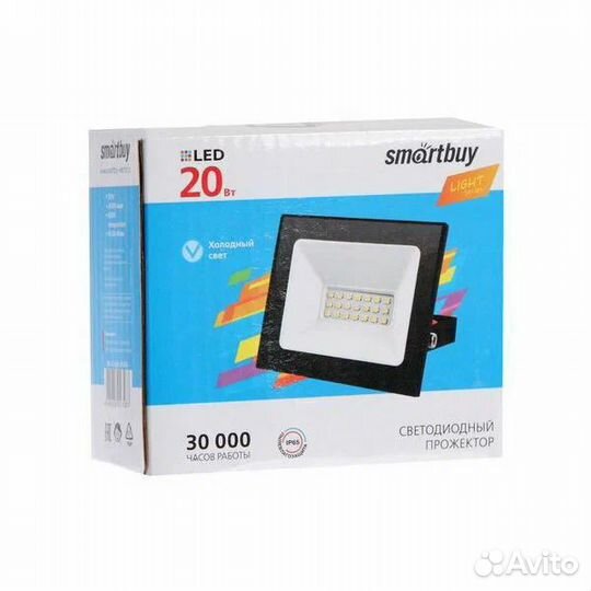 Прожектор Smartbuy FL SMD light, 20 Вт