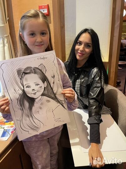 Художник Шаржист на мероприятие