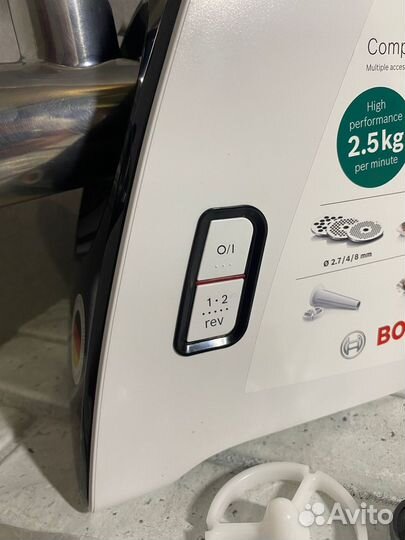 Мясорубка электрическая Bosch MFW3X10B белая