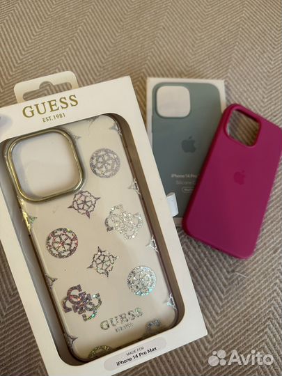 Чехлы на iPhone 14 pro max guess