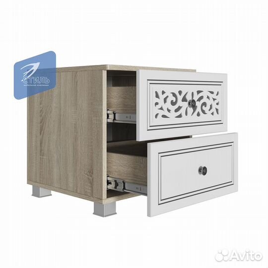 Мадлен Тумба приковатная Дуб Сонома светлый Ясень