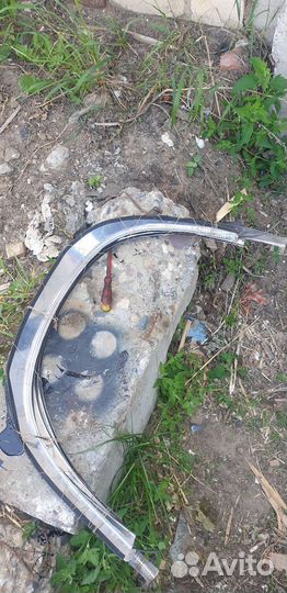 Хромированные накладки на арки