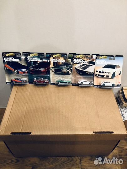 Hot wheels premium fast and furious