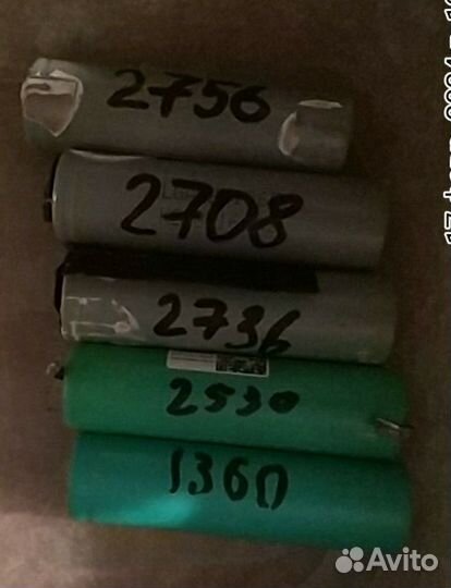 Аккумуляторы литионные