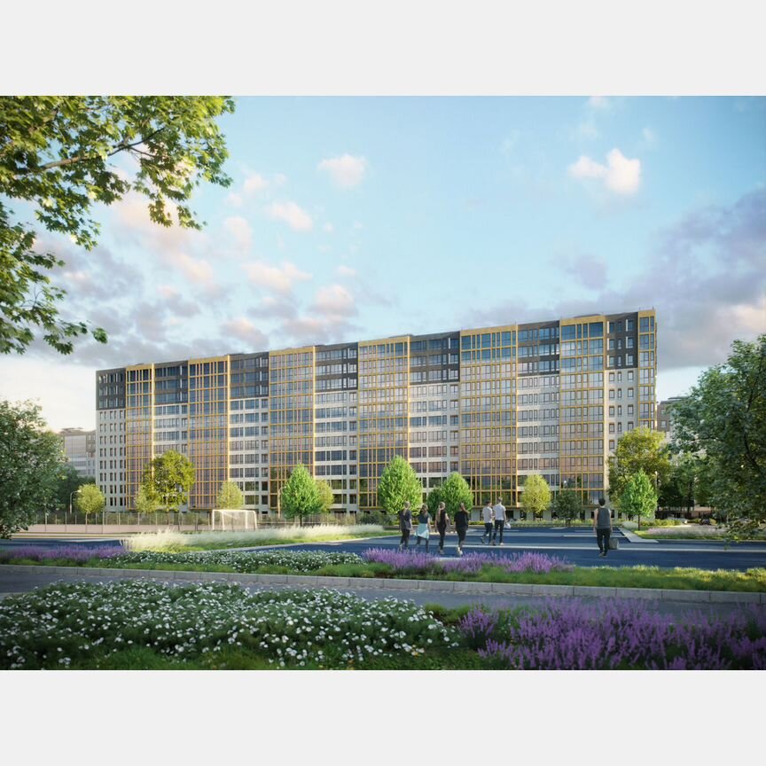 1-к. квартира, 38 м², 11/12 эт.