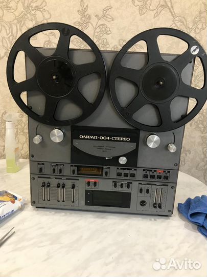Катушечный магнитофон олимп 004