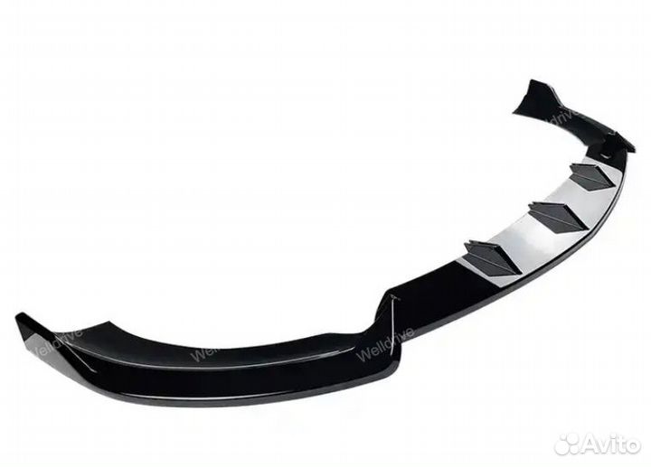 Губа передняя Mercedes W213 дорестайл AMG