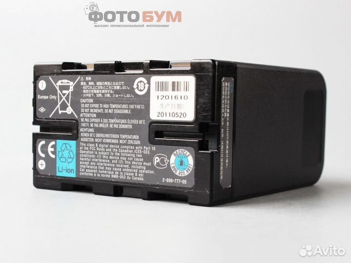 Аккумулятор Sony BP-u60 оригинал