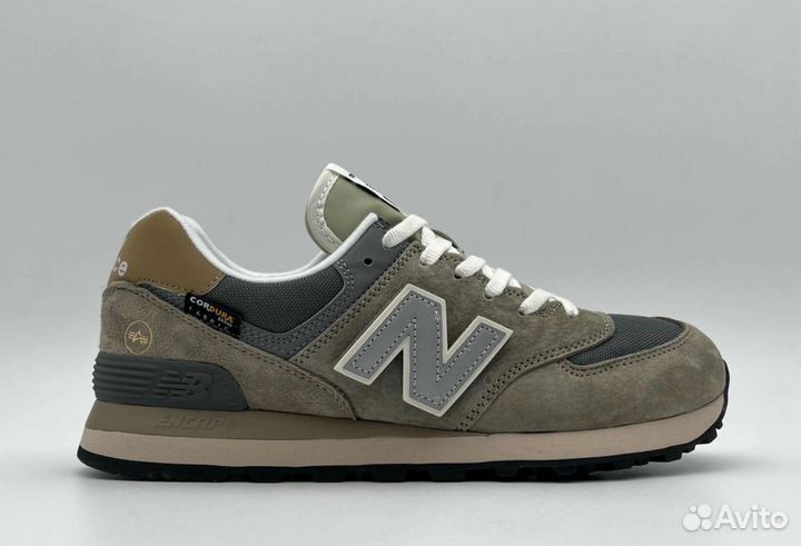 Кроссовки new balance 574 alpha industries